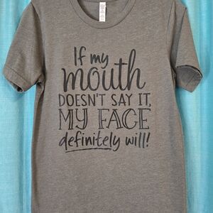 Bella Canvas Gray Graphic Tee